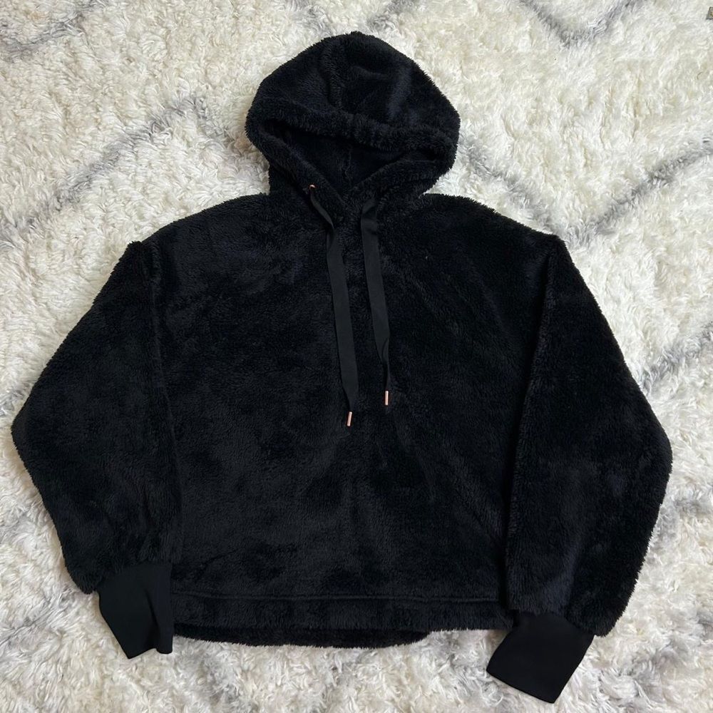Old Navy Black Fuzzy Sweater